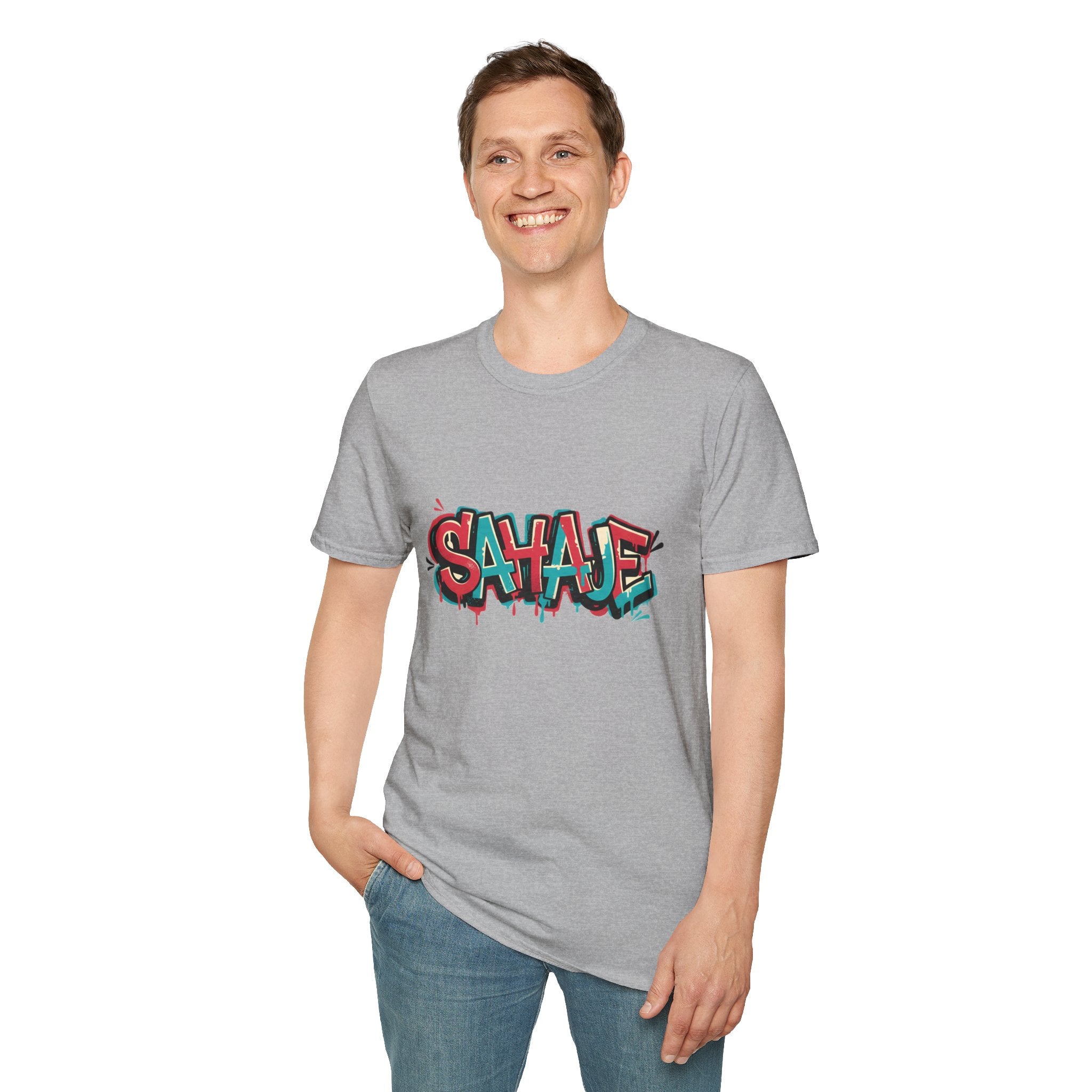 Graffiti 'SAVAGE' Tee — Urban Streetwear Graphic T-Shirt