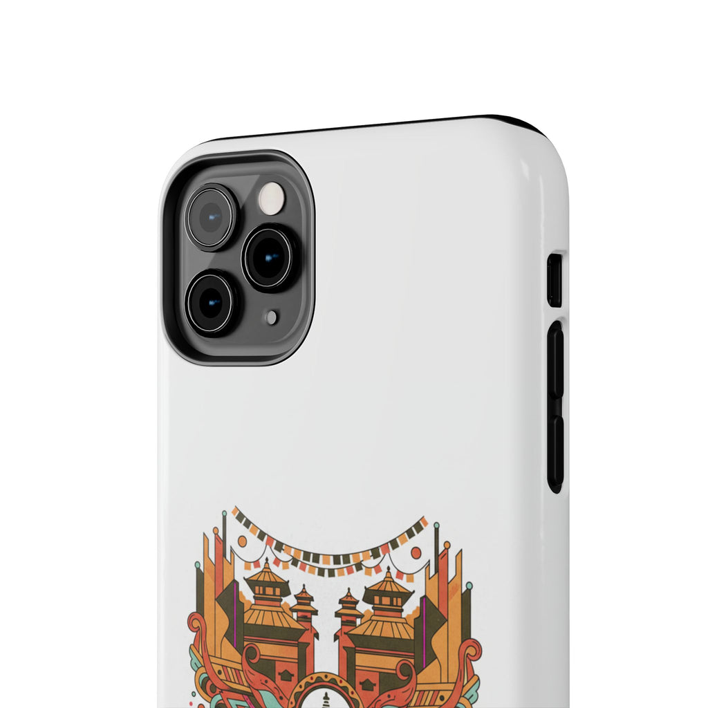 Tough Phone Case — Vintage Temple Mandala Design