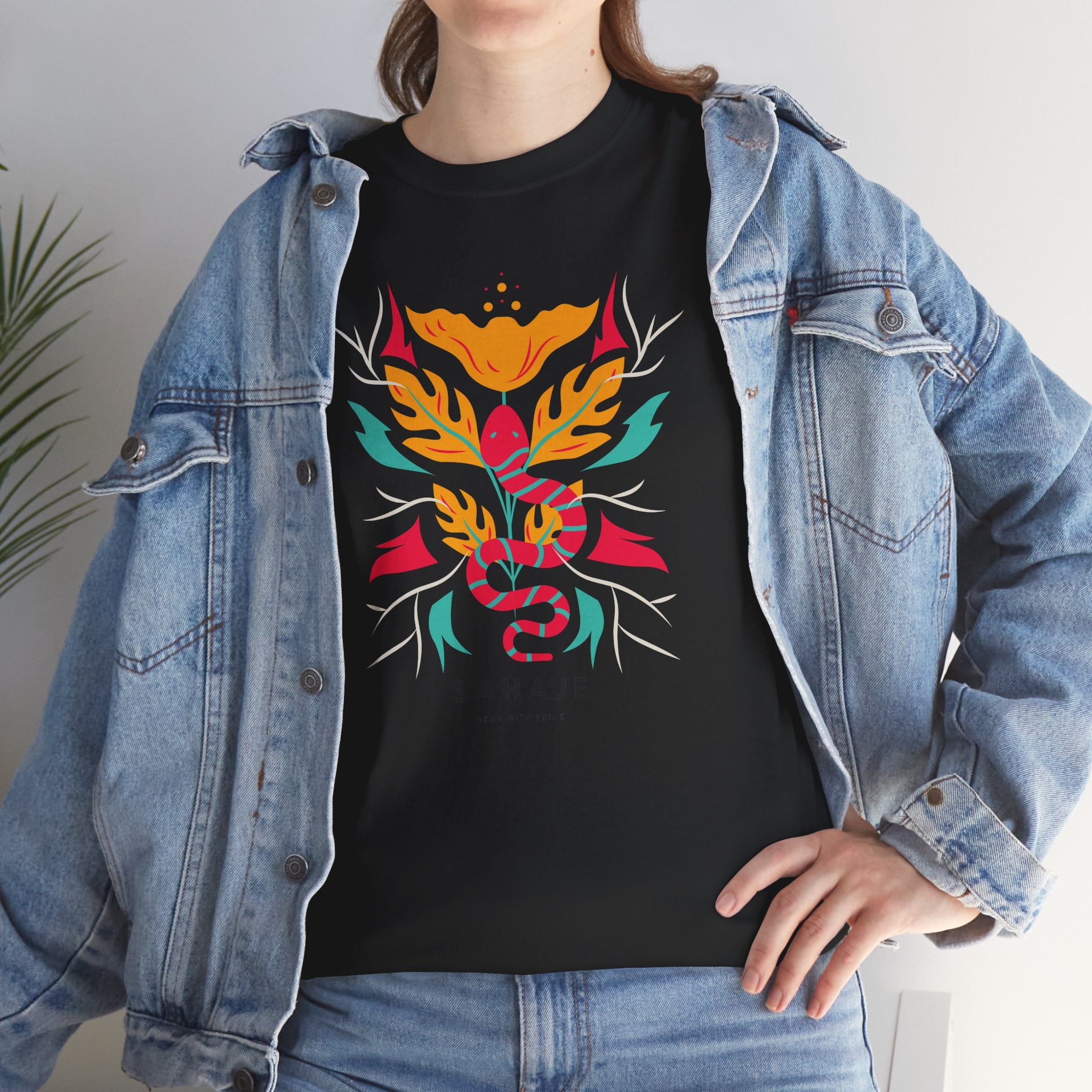 Sahaje Phoenix Floral Tee