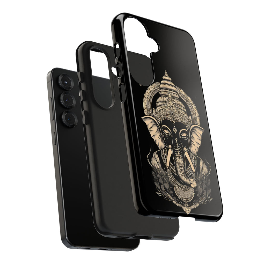 Ganesha Tough Phone Case — Protective Hindu Elephant Design