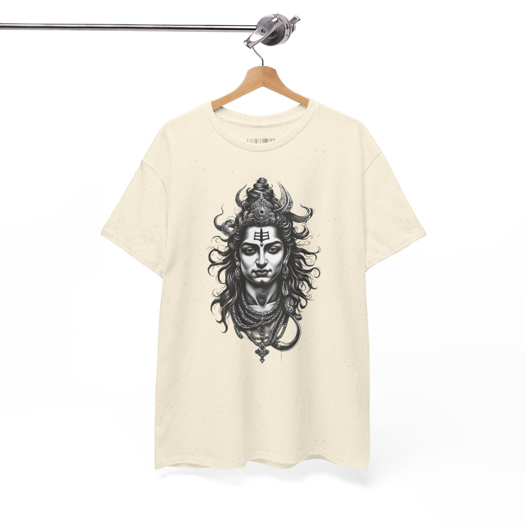 Shiva Portrait Tee — Hindu God Shiva Graphic T-Shirt
