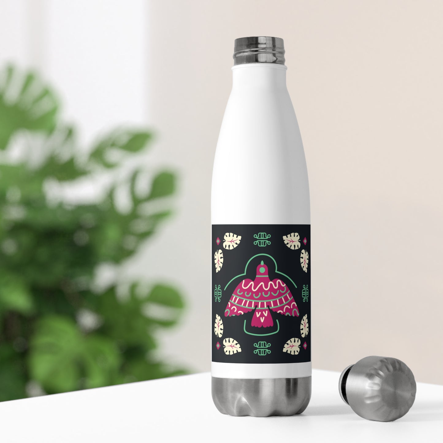Colorful Insulated Water Bottle with Cute Design, Eco-Friendly Drinkware, Gift for Nature Lovers, Outdoor Adventure Accessory, [...]