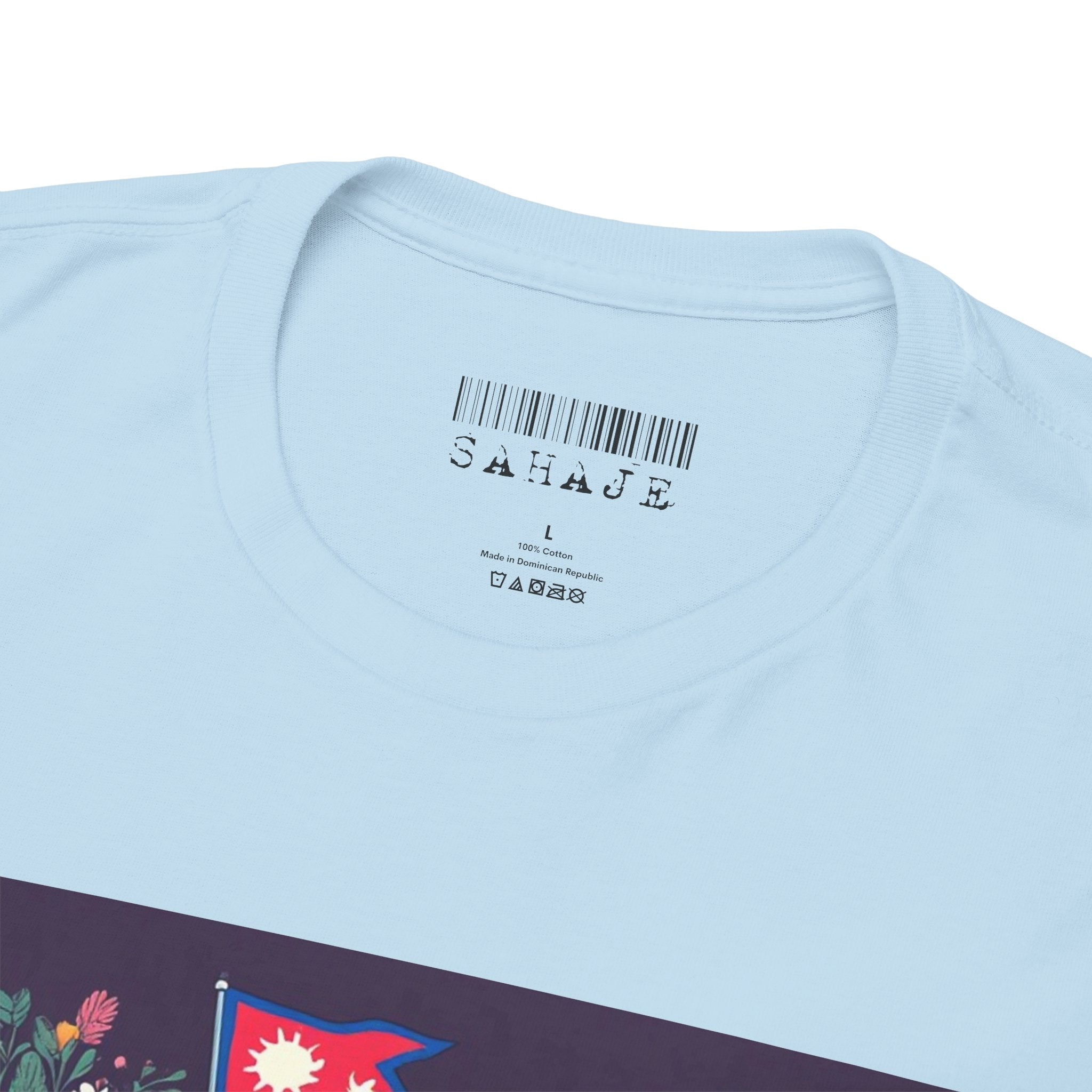 Sahaje Floral Bicycle T‑Shirt