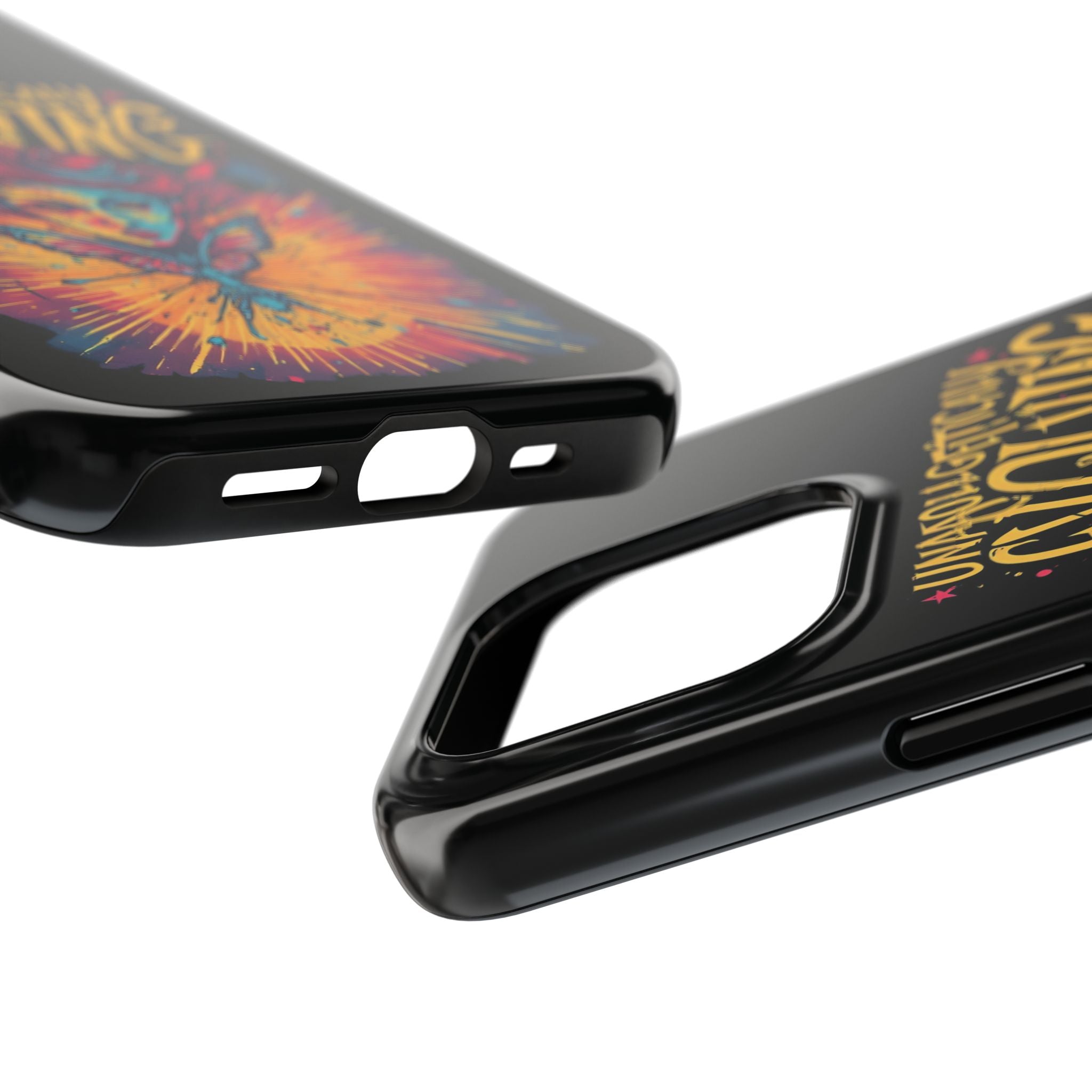 Evolving Butterfly Phone Case — "Unapologetically Evolving" Artistic Protective Case