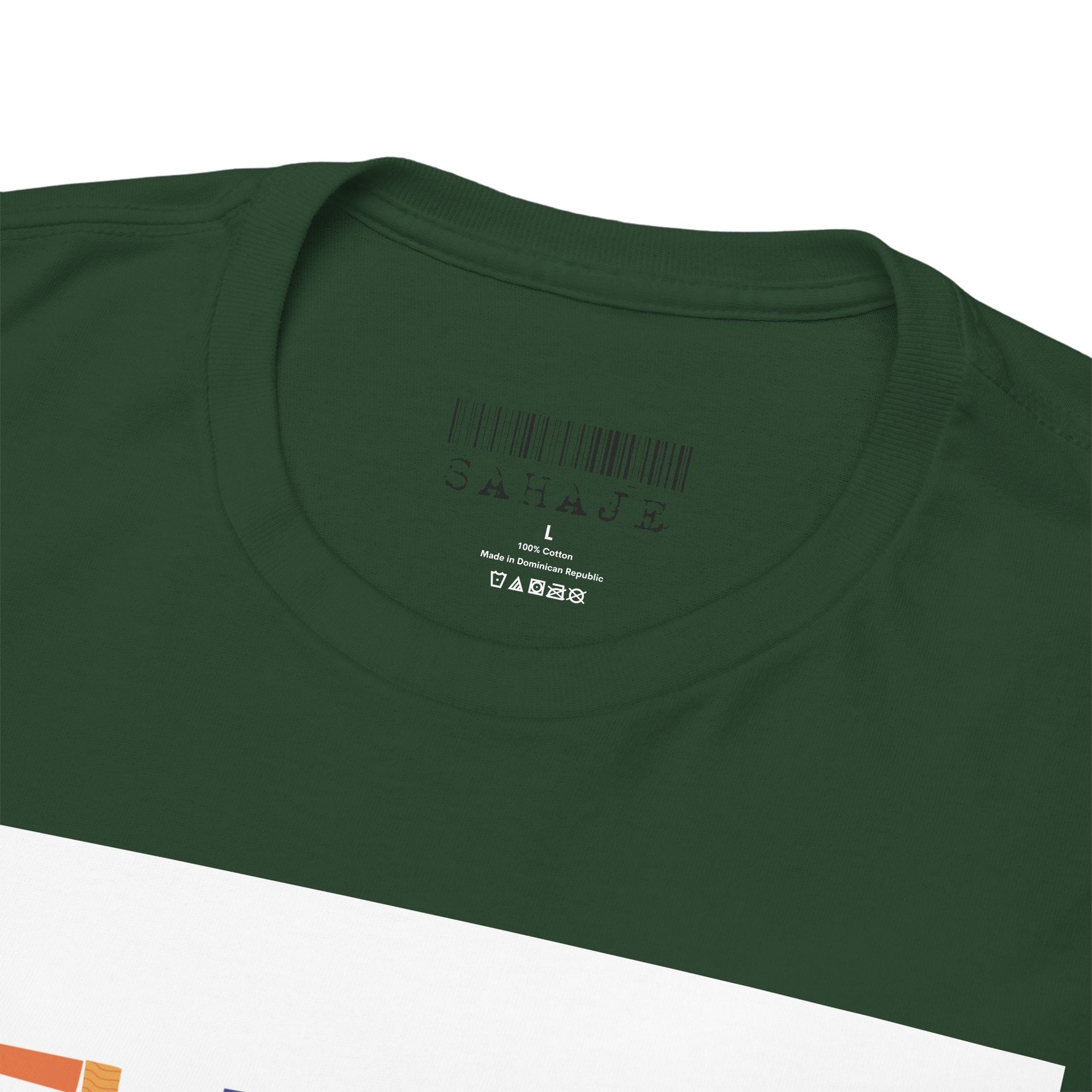 T-Shirt — "Believe in Yourself" Colorful Retro Motivational Tee