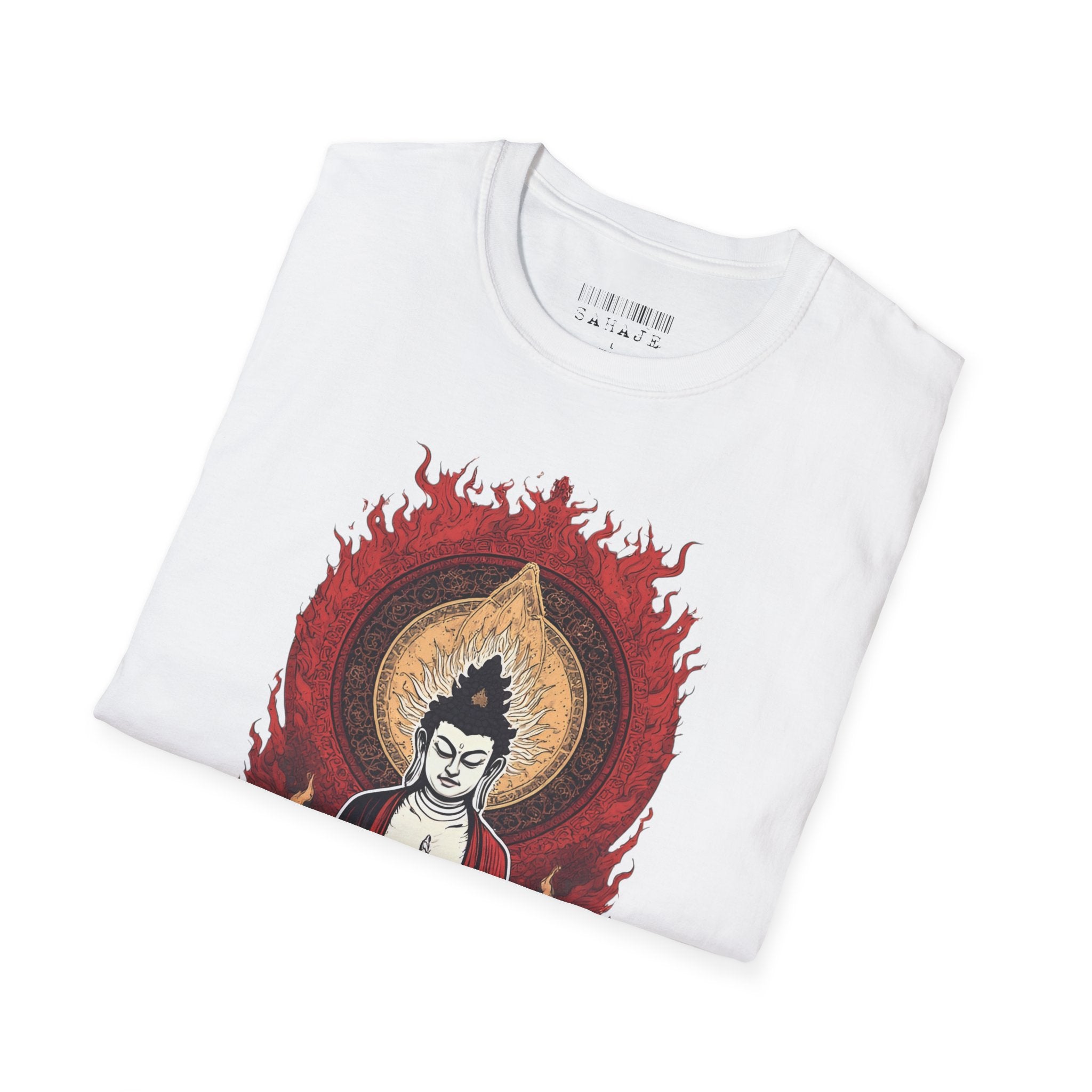 Buddha Lotus Meditation T-Shirt — Zen Buddhist Graphic Tee