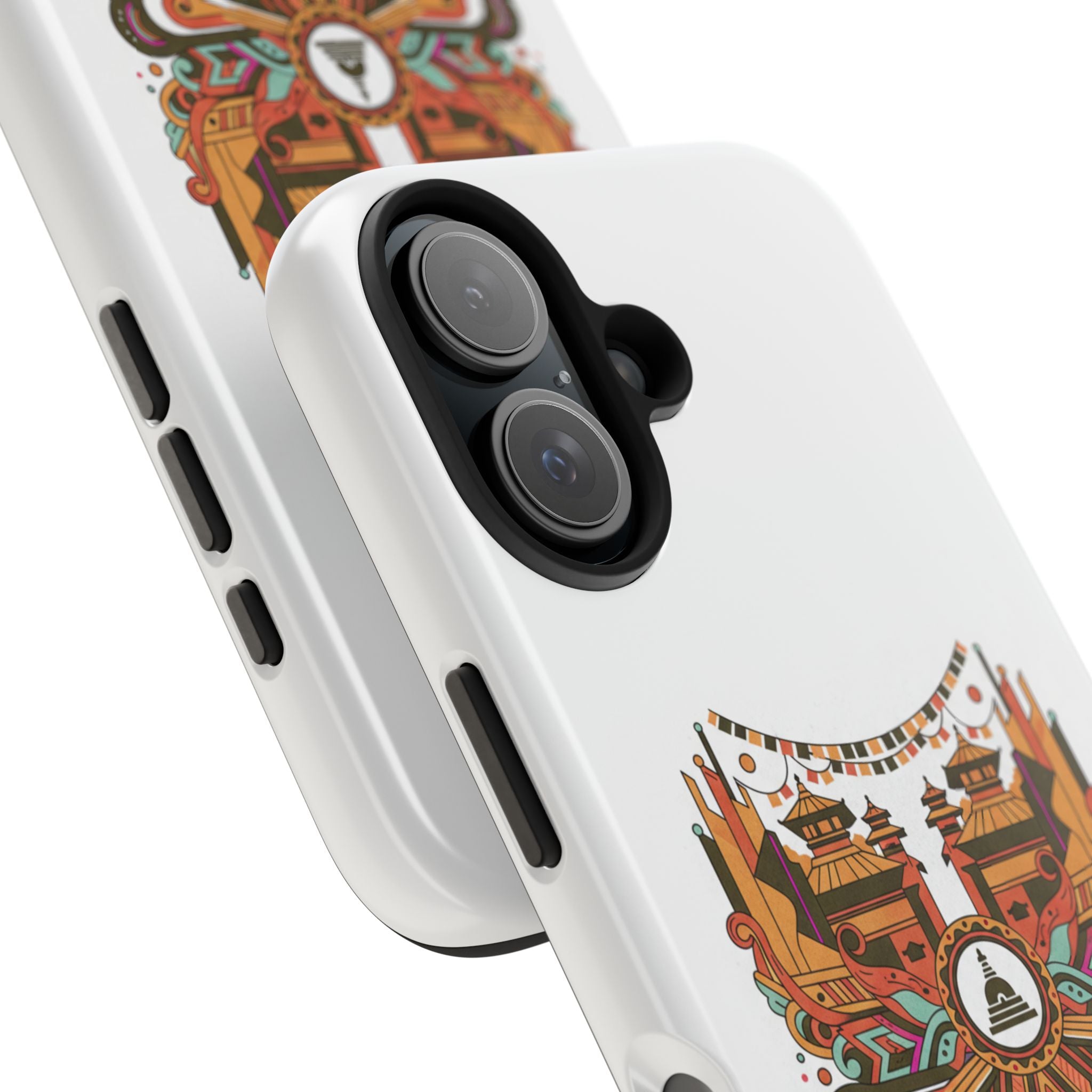 Tough Phone Case — Vintage Temple Mandala Design