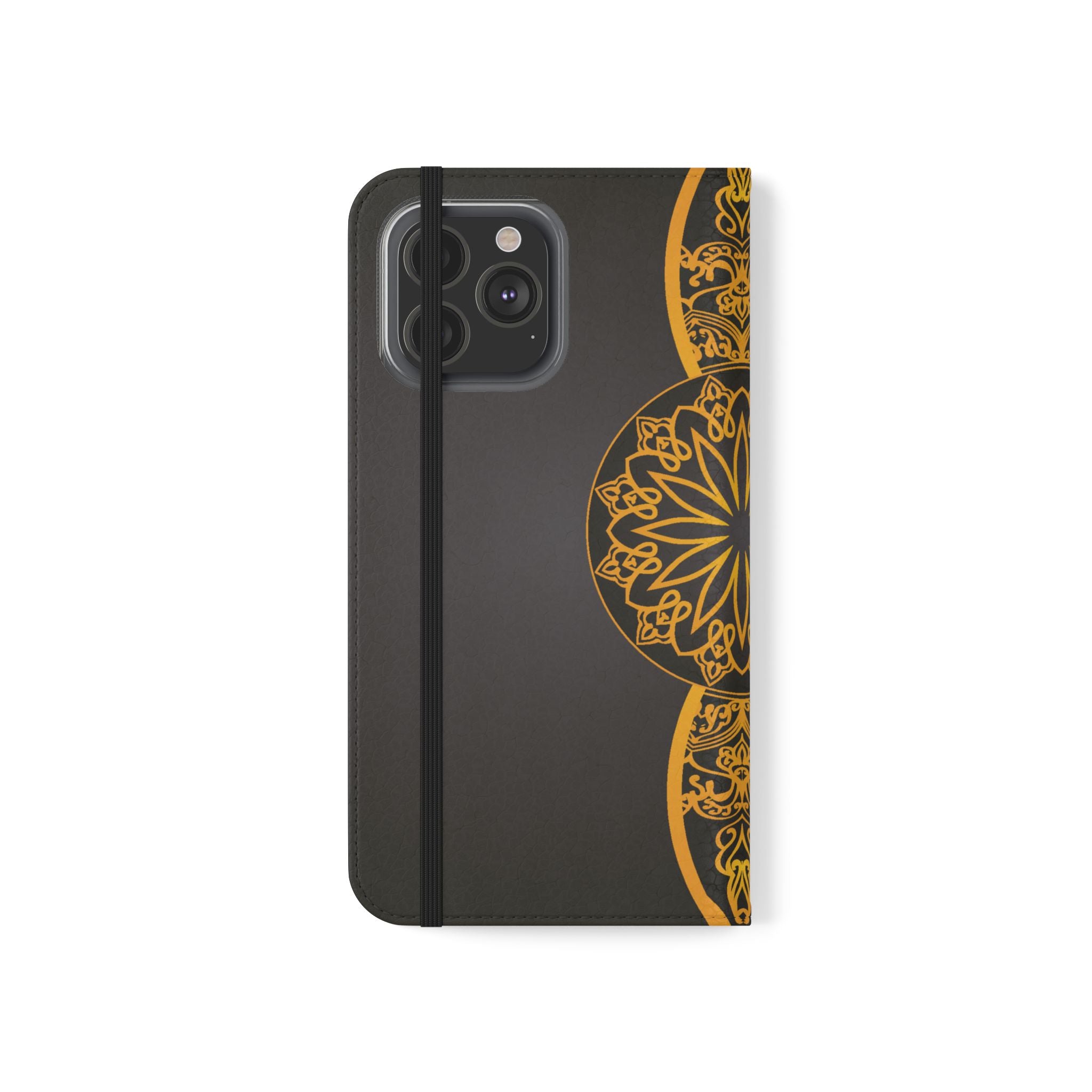 Elegant Mandala Flip Cases for Phones, Stylish Phone Wallet, Personalized Smartphone Cover, Perfect Gift for Occasions
