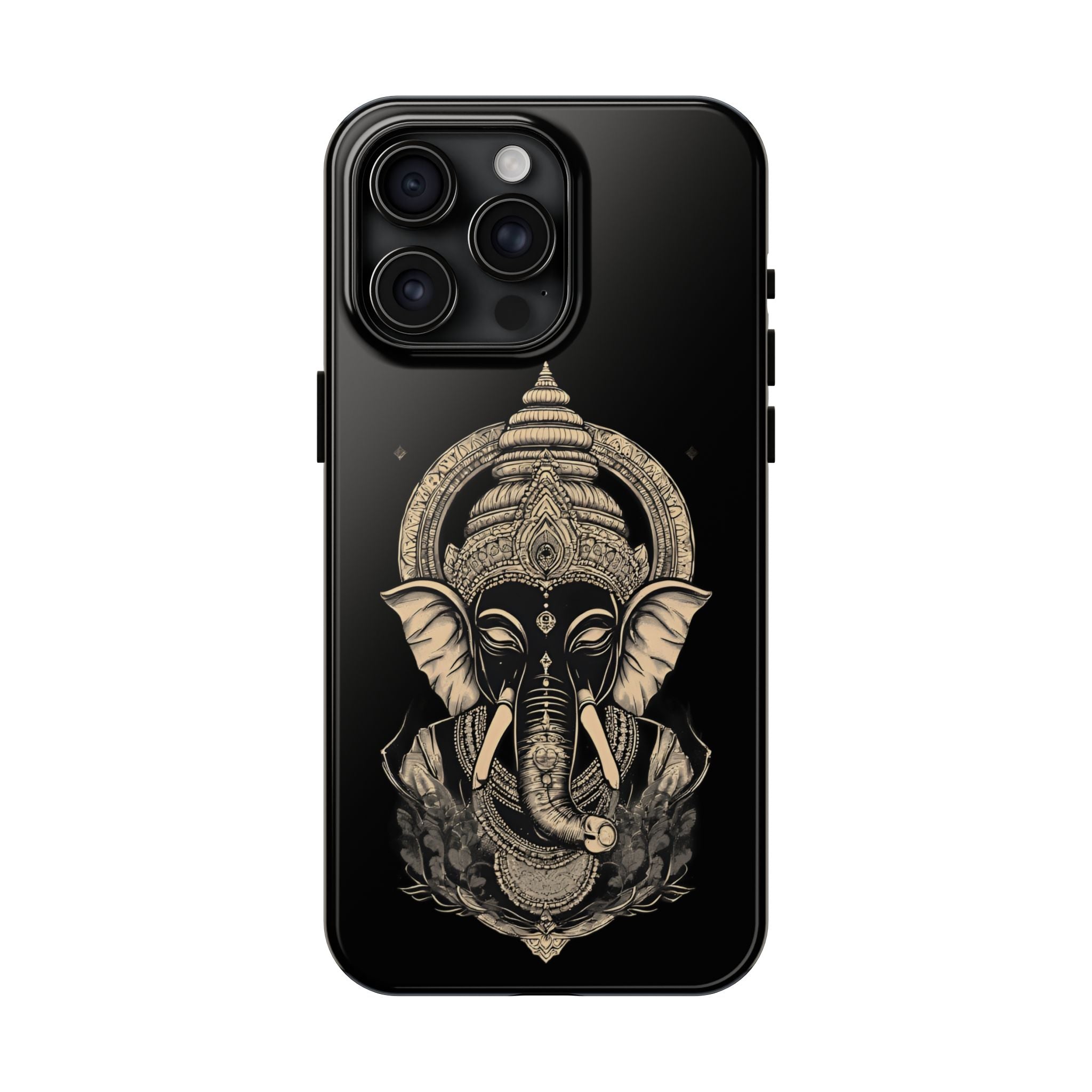 Ganesha Tough Phone Case — Protective Hindu Elephant Design