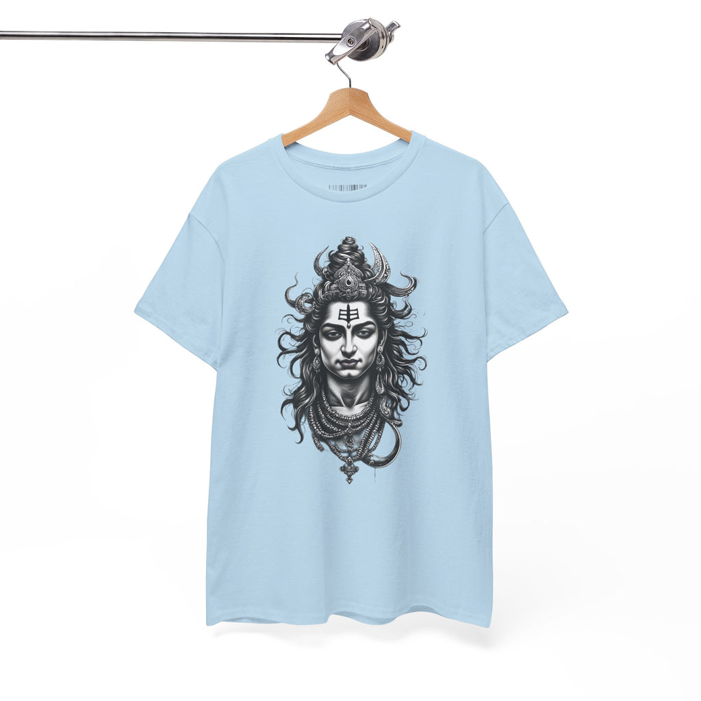 Shiva Portrait Tee — Hindu God Shiva Graphic T-Shirt