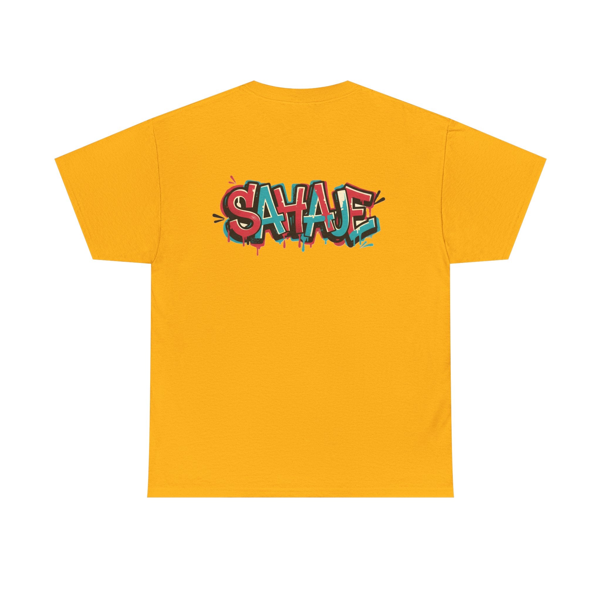 Graffiti "SAVAJE" Tee - Urban Streetwear Graphic T-Shirt