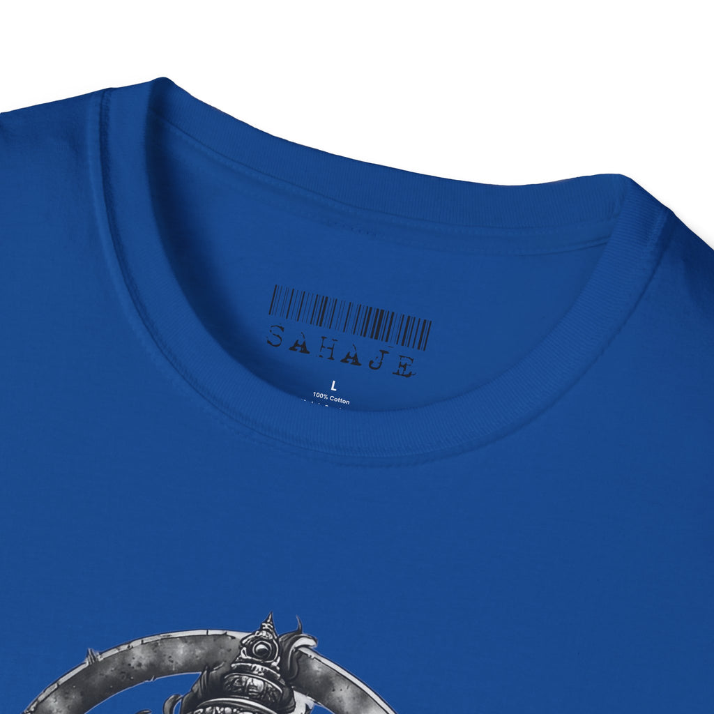 Shiva Portrait T‑Shirt – Intricate Hindu Deity Art Tee