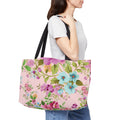 Floral Weekender Tote Bag | Stylish Travel Bag, Beach Bag, Gym Bag, Overnight Bag, Gift for Her