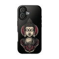Buddha Floral Tough Phone Case — Protective Spiritual Phone Cover