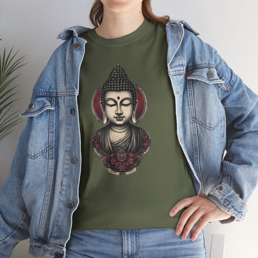 Buddha Lotus T-Shirt — Peaceful Zen Graphic Tee