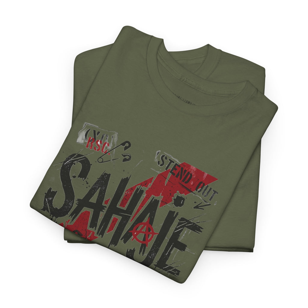 Sahaje Graphic Tee — Street Art Urban Casual T-Shirt