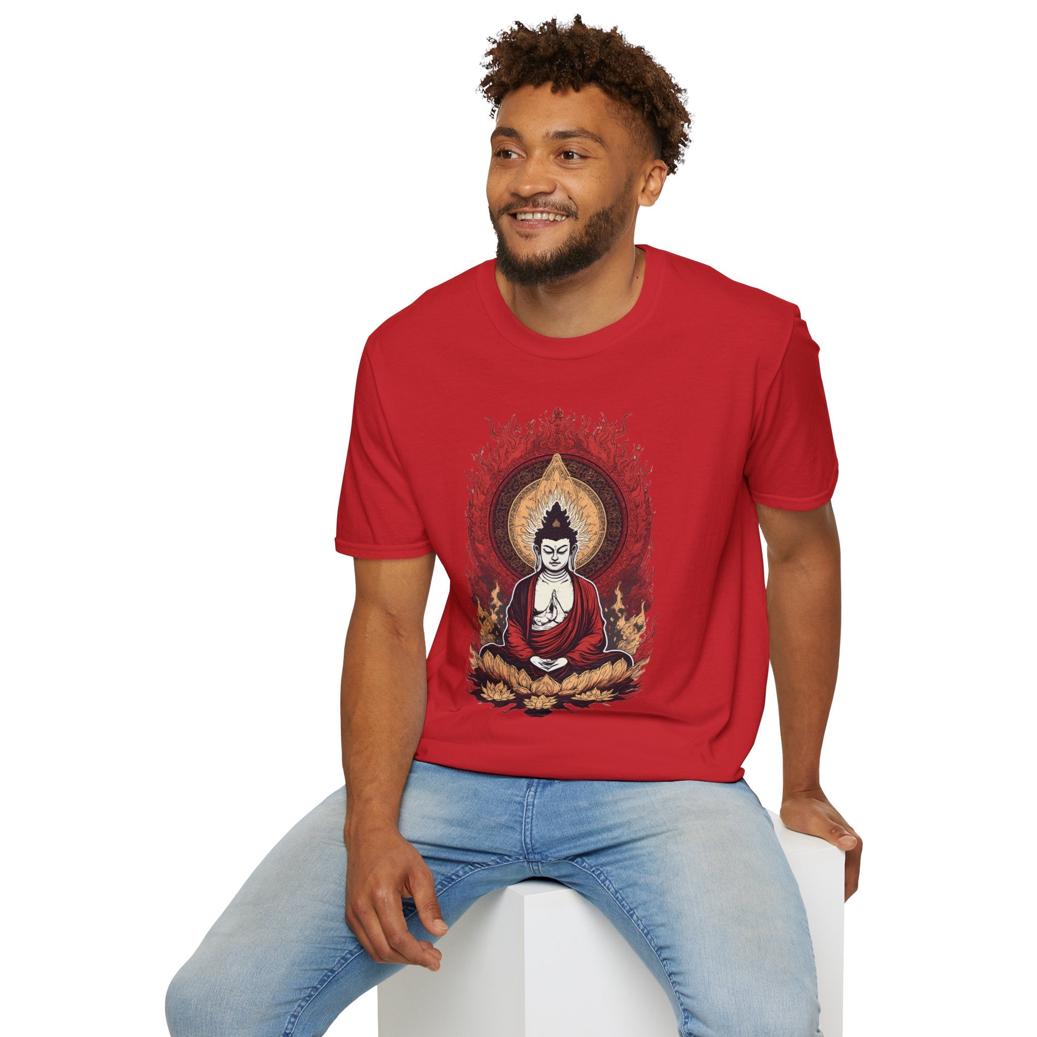 Buddha Lotus T-Shirt — Meditative Zen Graphic Tee