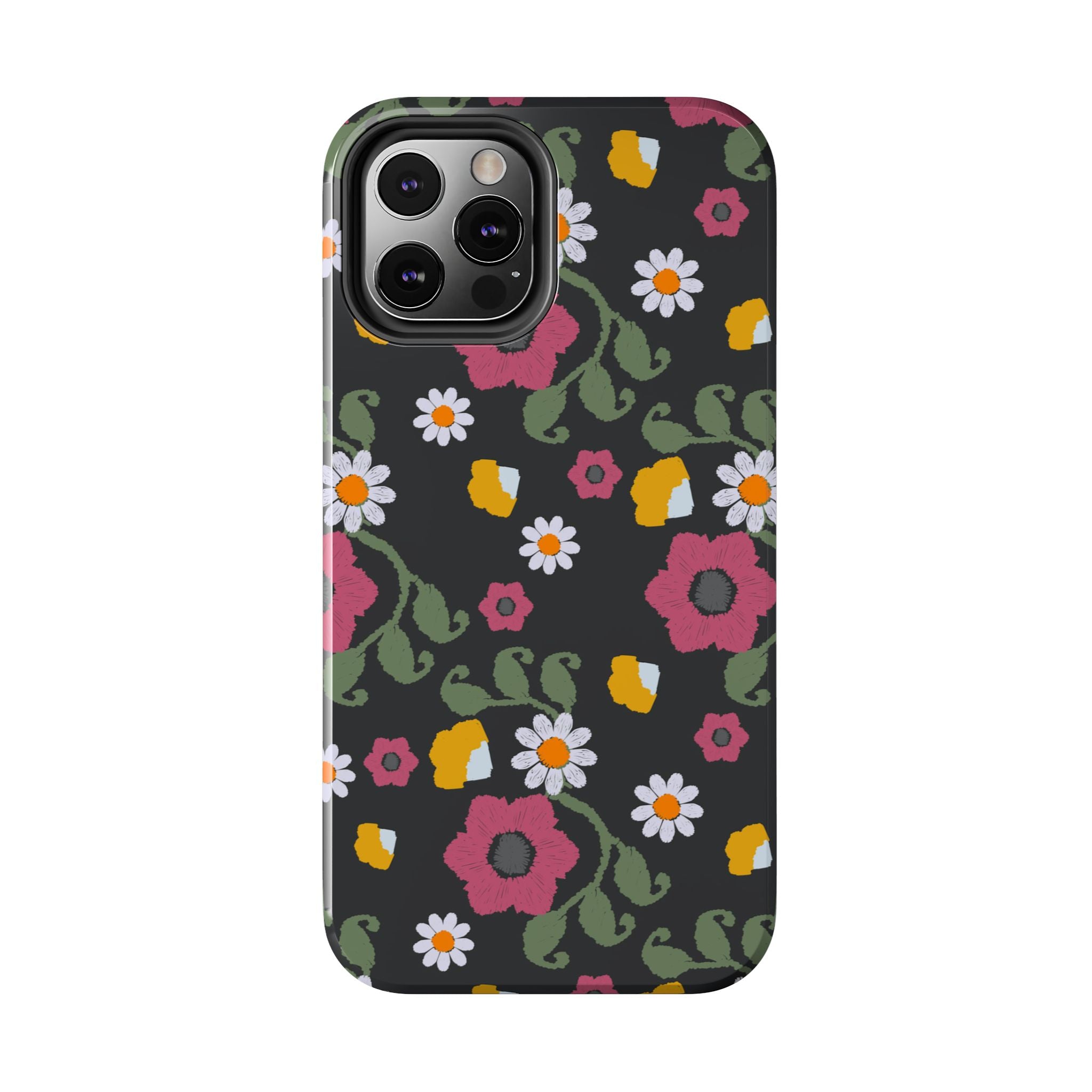 Floral Tough Phone Cases | Vibrant Protection for Everyday Use | Gift for Her, Trendy Accessories, Birthday, Mother's Day