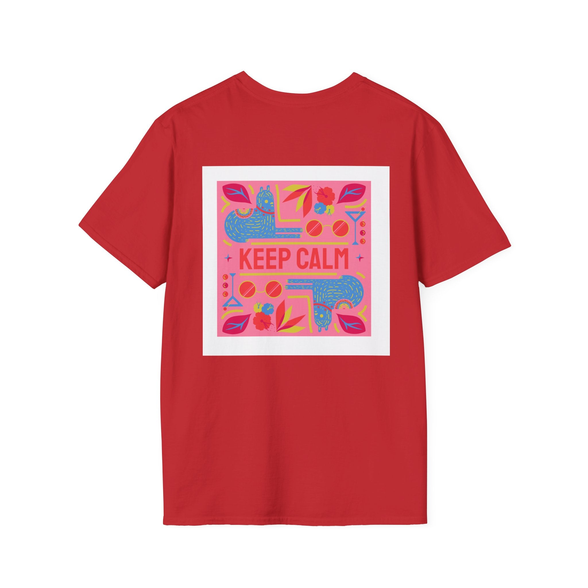 Keep Calm Floral Graphic T-Shirt
