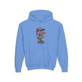 Dream Chasin' Youth Hoodie — Colorful Motivational Graphic Hoodie