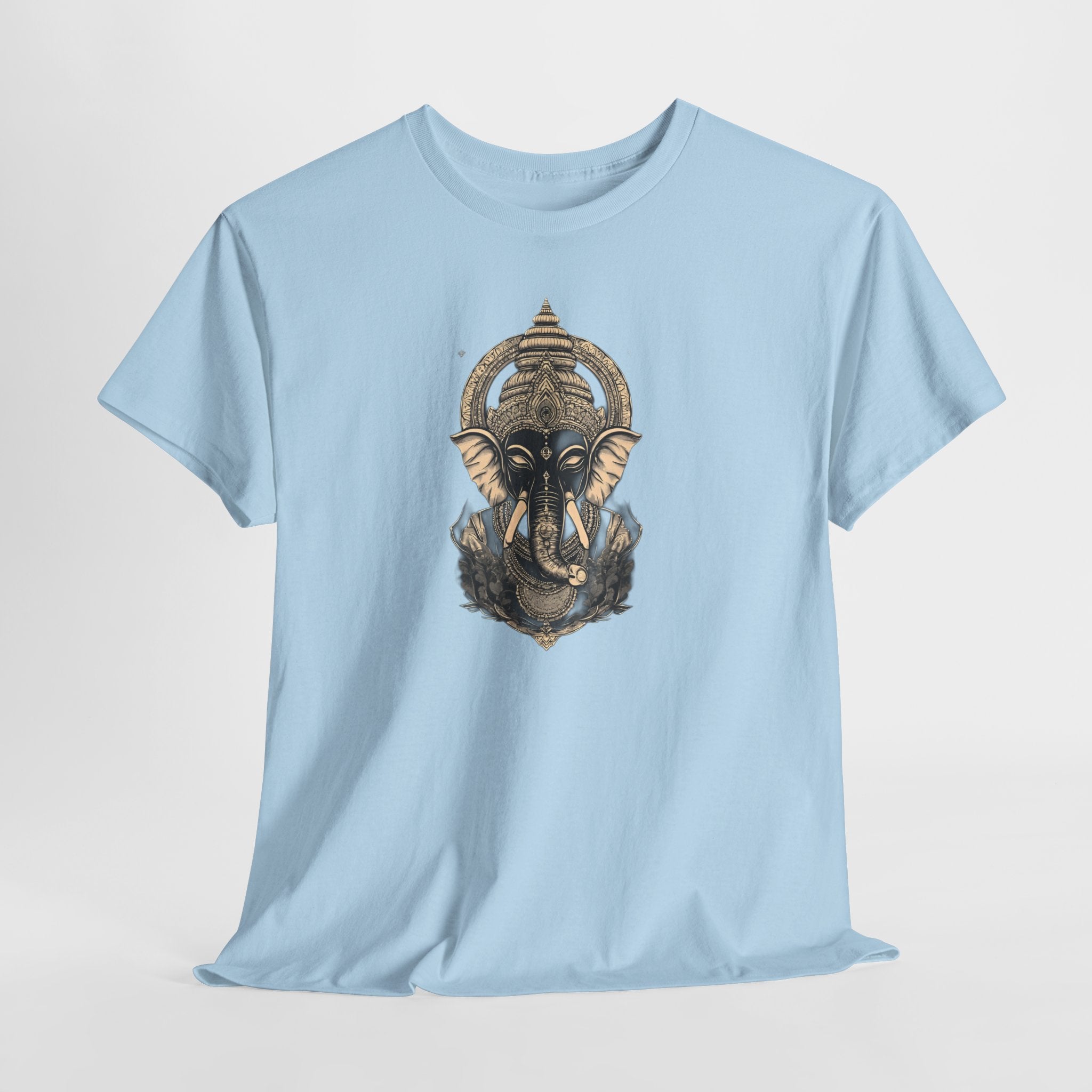 Elephant Mandala T‑Shirt — Spiritual Ganesha-Inspired Graphic Tee