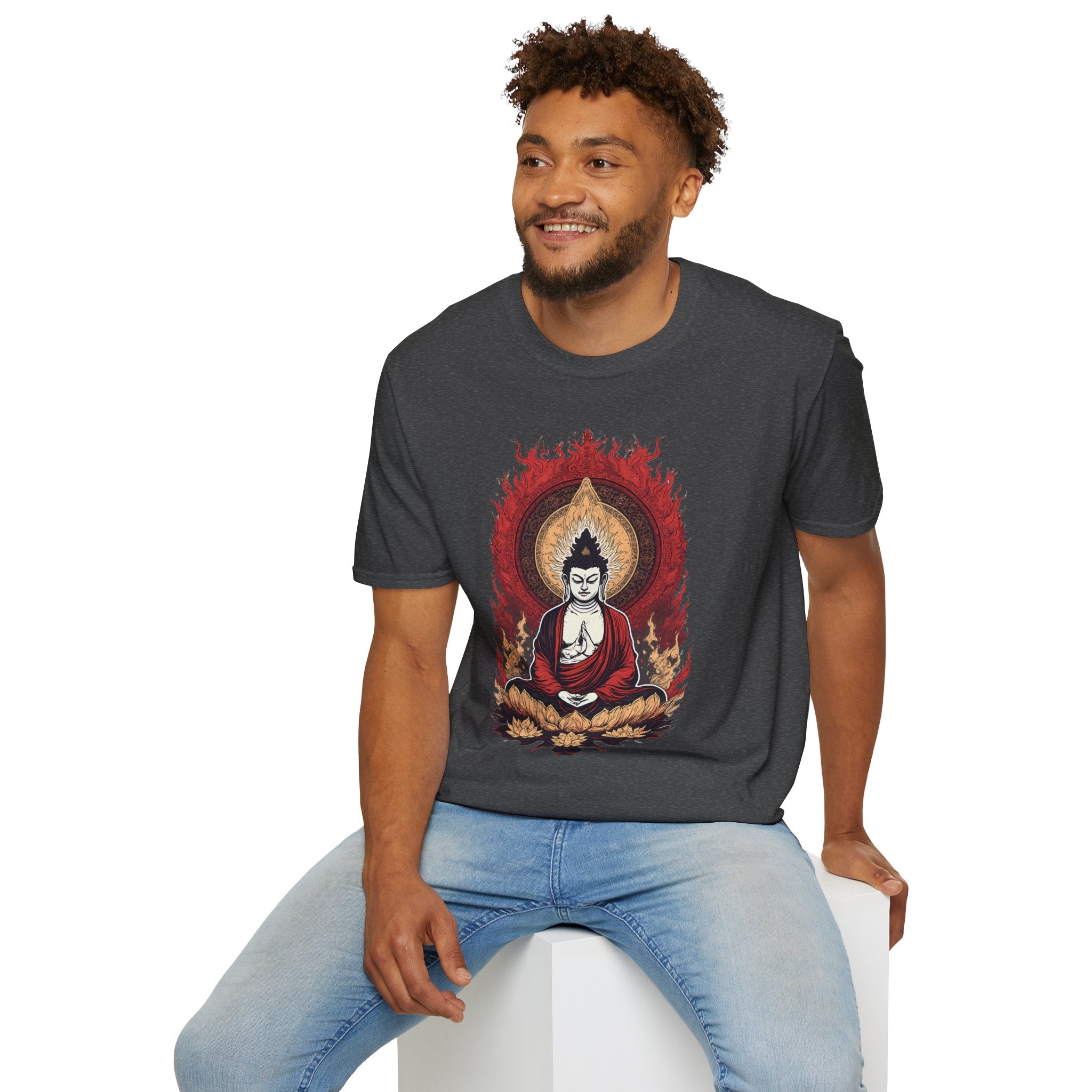 Buddha Lotus T-Shirt — Meditative Zen Graphic Tee