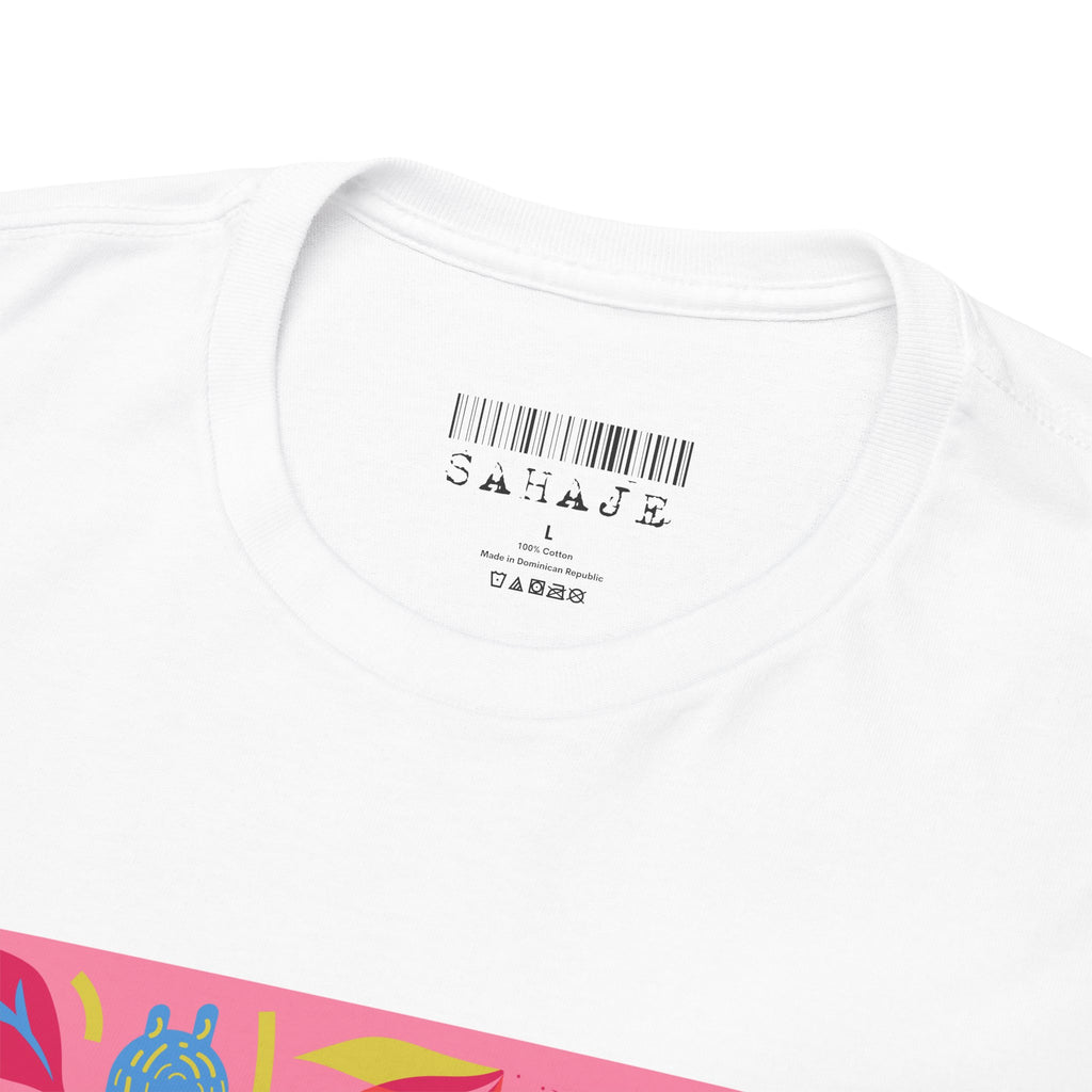 Keep Calm Floral T‑Shirt — Colorful Retro Flower Graphic Tee