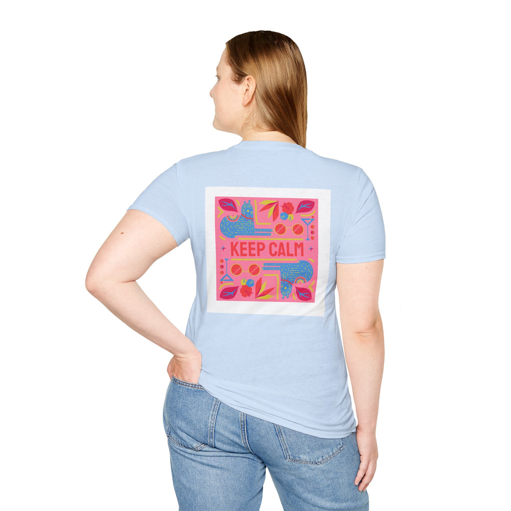 Keep Calm Floral Graphic T-Shirt