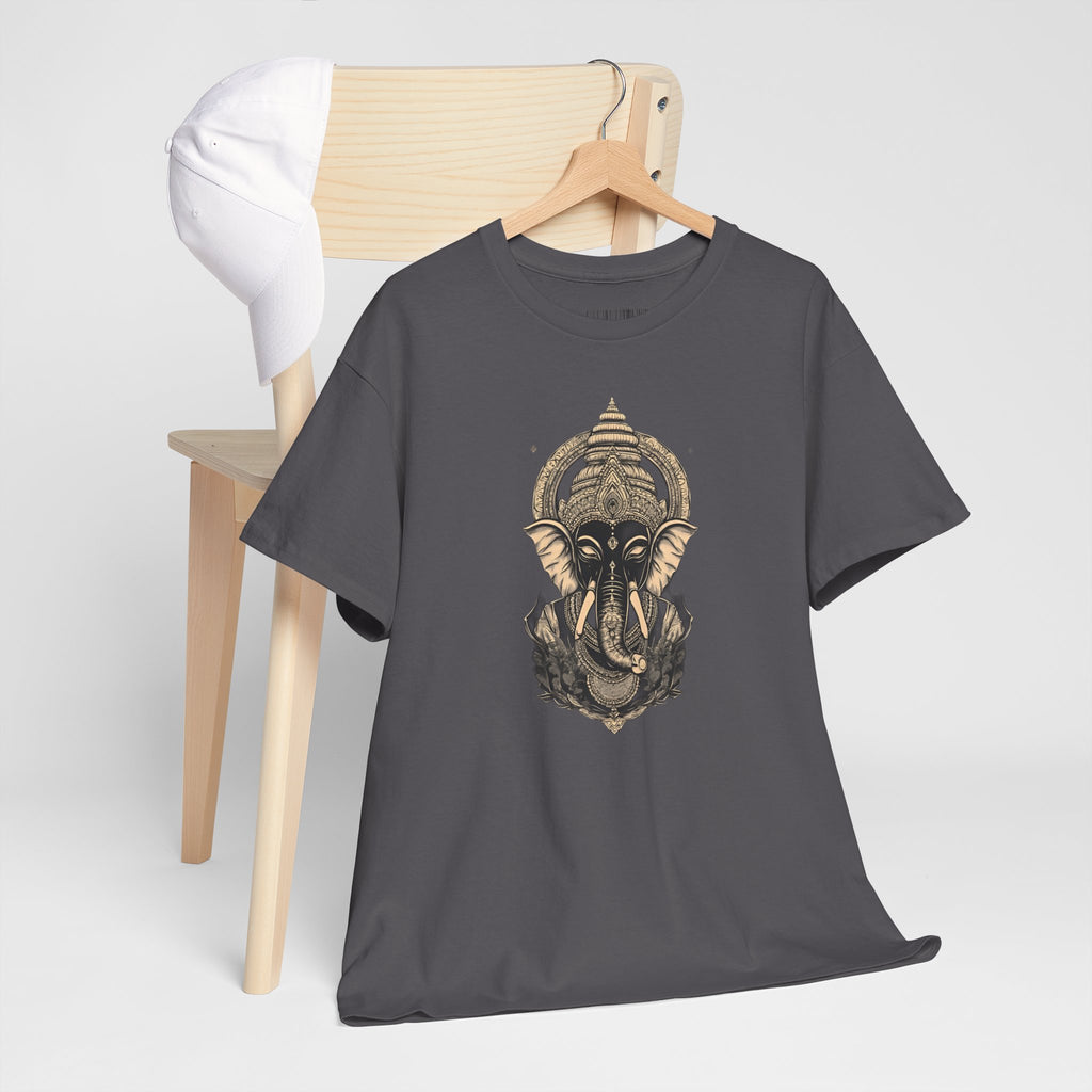 Elephant Mandala T‑Shirt — Spiritual Ganesha-Inspired Graphic Tee