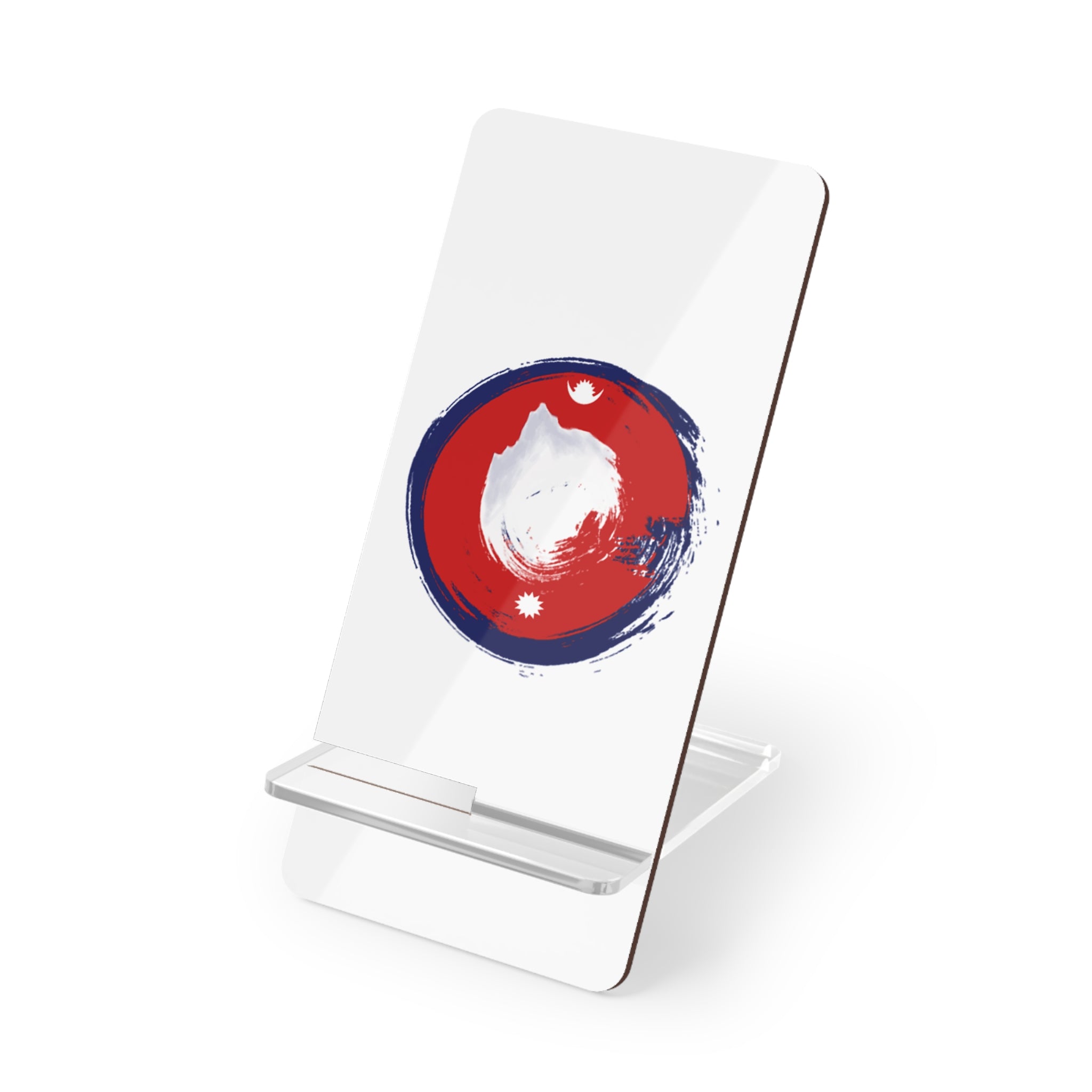 Stylish Smartphone Display Stand, Modern Phone Holder, Desk Organizer, Gift for Tech Lovers, Home Office Decor, Decorative Phone Stand