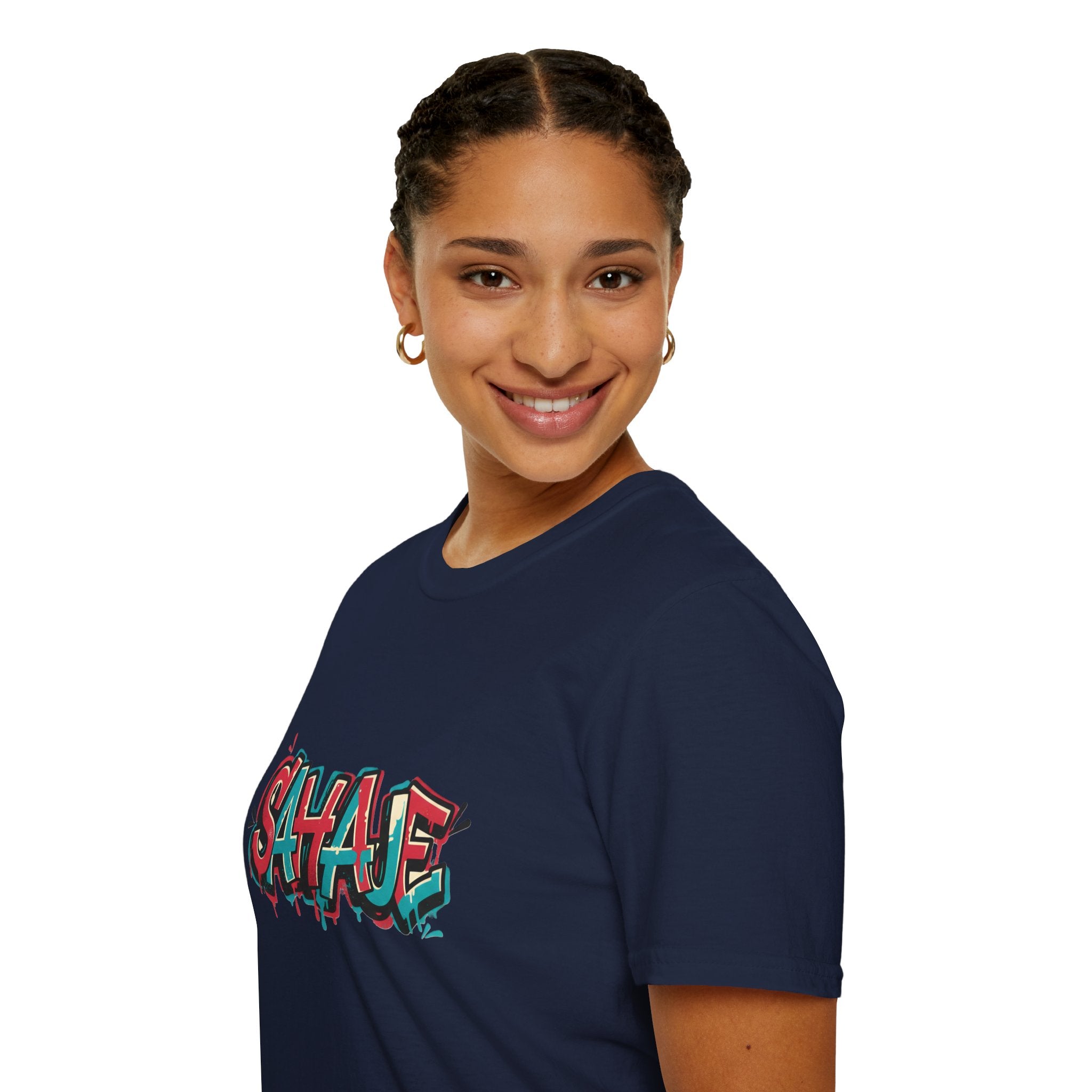 Graffiti 'SAVAGE' Tee — Urban Streetwear Graphic T-Shirt