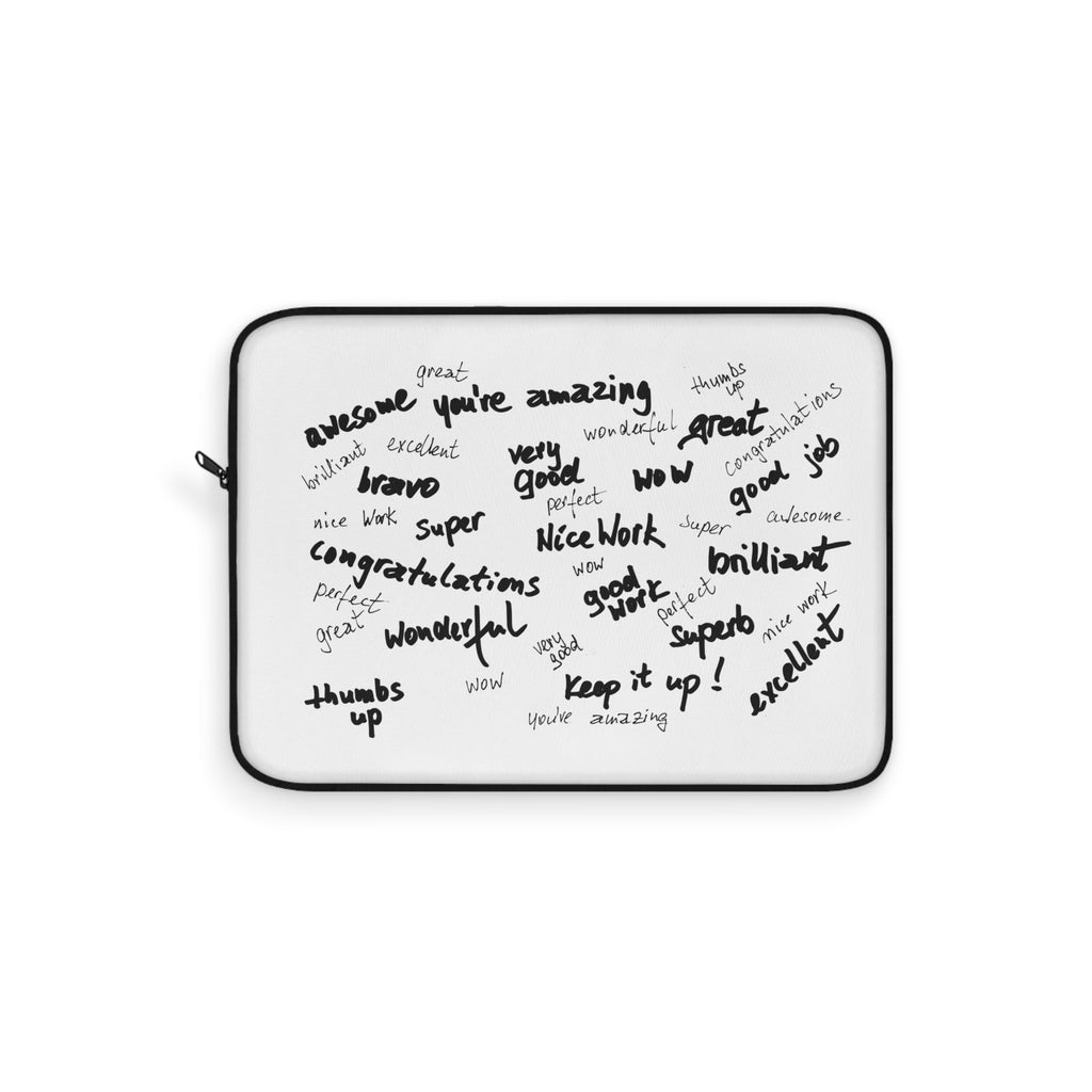 Inspirational Laptop Sleeve, Motivational Notebook Case, Great Gift for Students, Encouragement Sleeve, Back to School Accessories, [...]