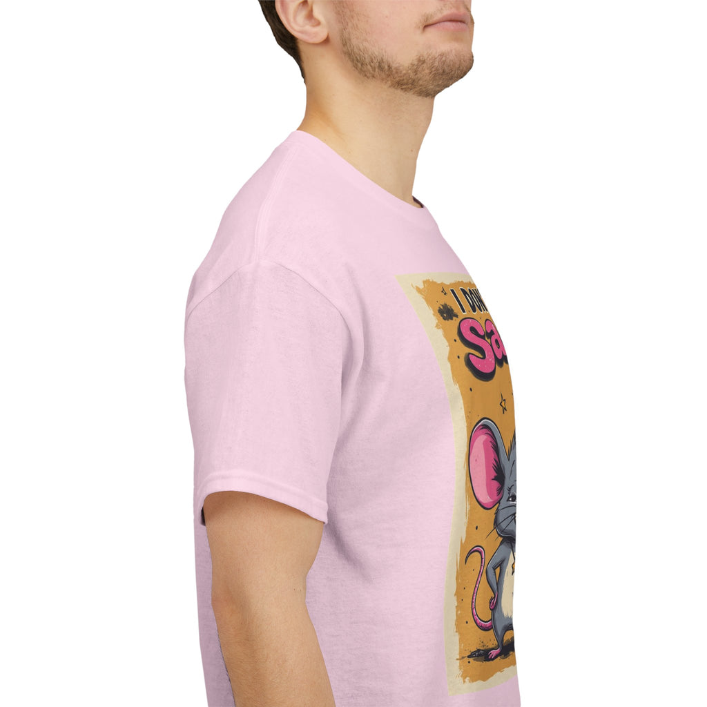 I Don't Give A Snair! Tee — Funny Mouse & Cat Graphic T-Shirt