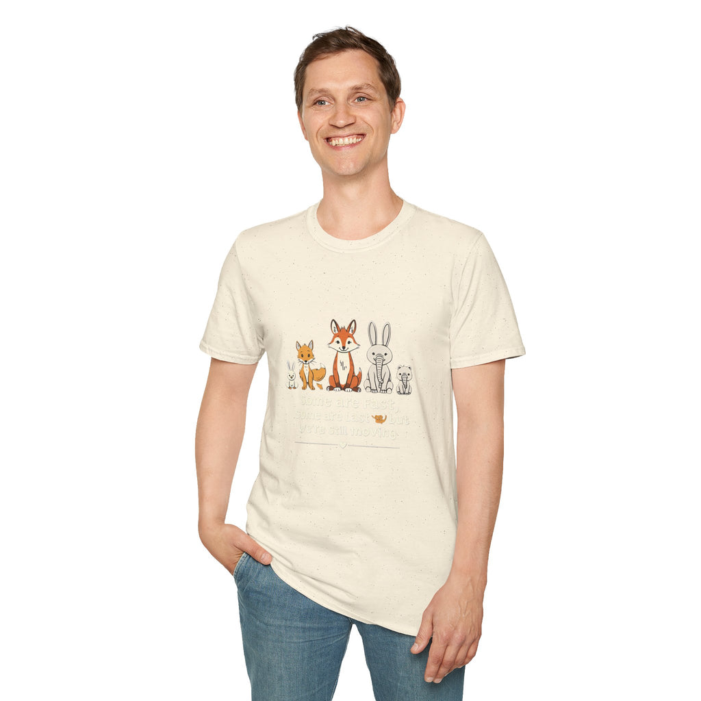 Woodland Friends T-Shirt — Cute Fox, Bunny & Squirrel Graphic