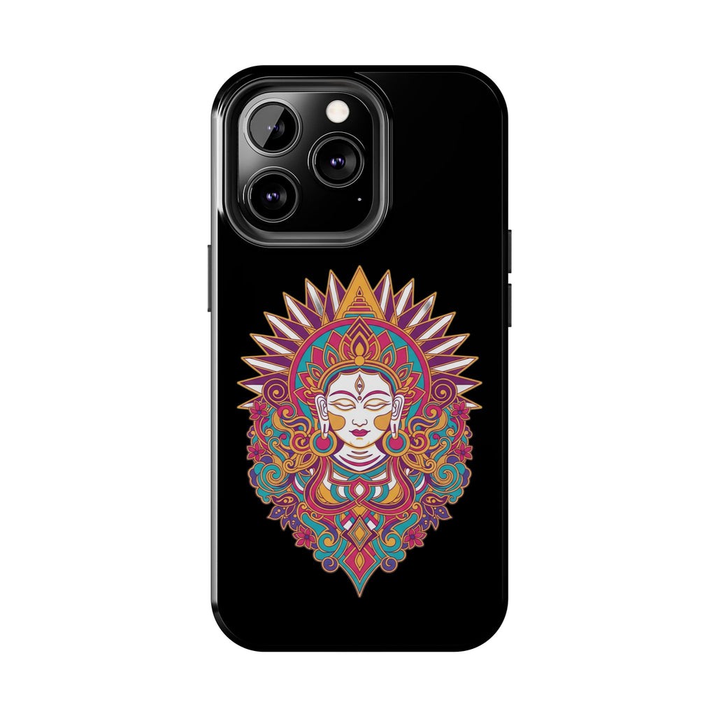 Buddha Mandala Tough Phone Case — Protective Spiritual iPhone Cover