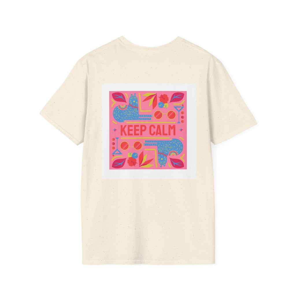 Keep Calm Floral Graphic T-Shirt