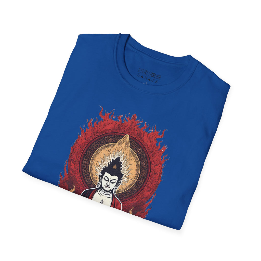 Buddha Lotus Meditation T-Shirt — Zen Buddhist Graphic Tee