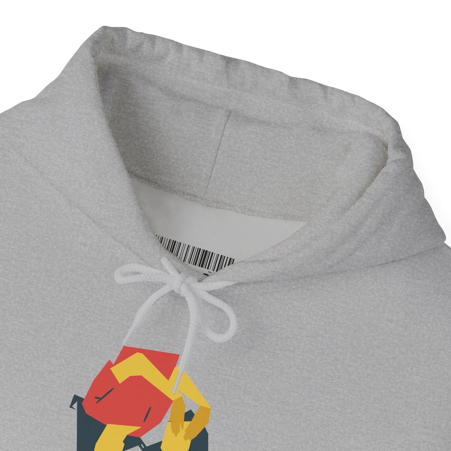 Fox Recycling Symbol Hoodie — Geometric Fox Eco-Friendly Design