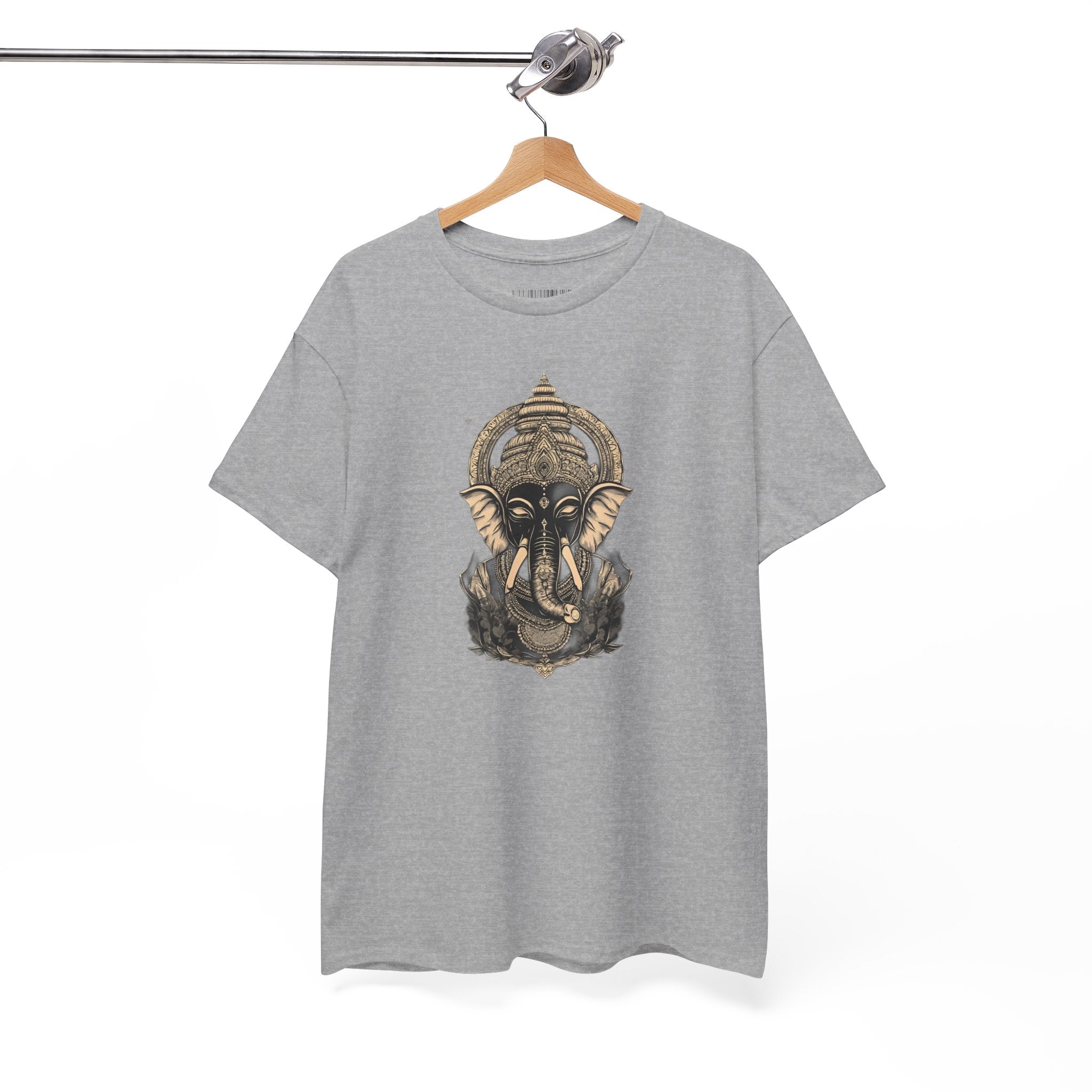 Elephant Mandala T‑Shirt — Spiritual Ganesha-Inspired Graphic Tee