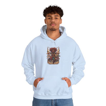 Mystic Sunflower Spirit Hoodie — Boho Meditation Floral Graphic Sweatshirt