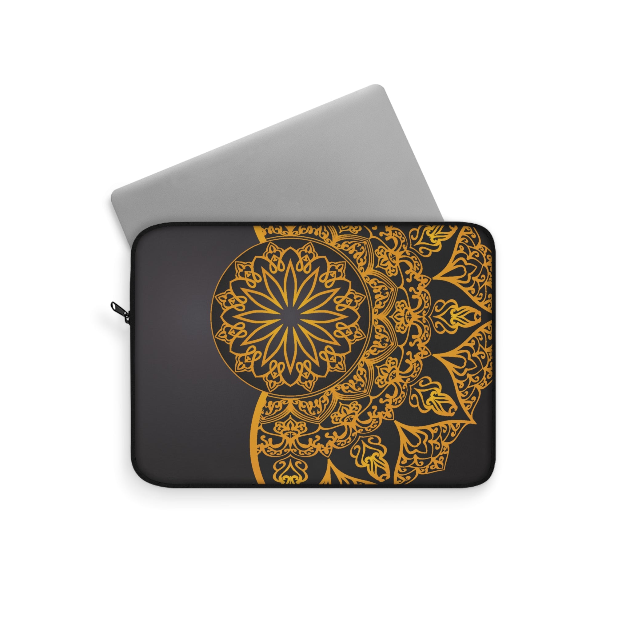 Bohemian Mandala Laptop Sleeve, Stylish Computer Case, Unique Tech Accessory, Gift for Students, Work from Home Essential