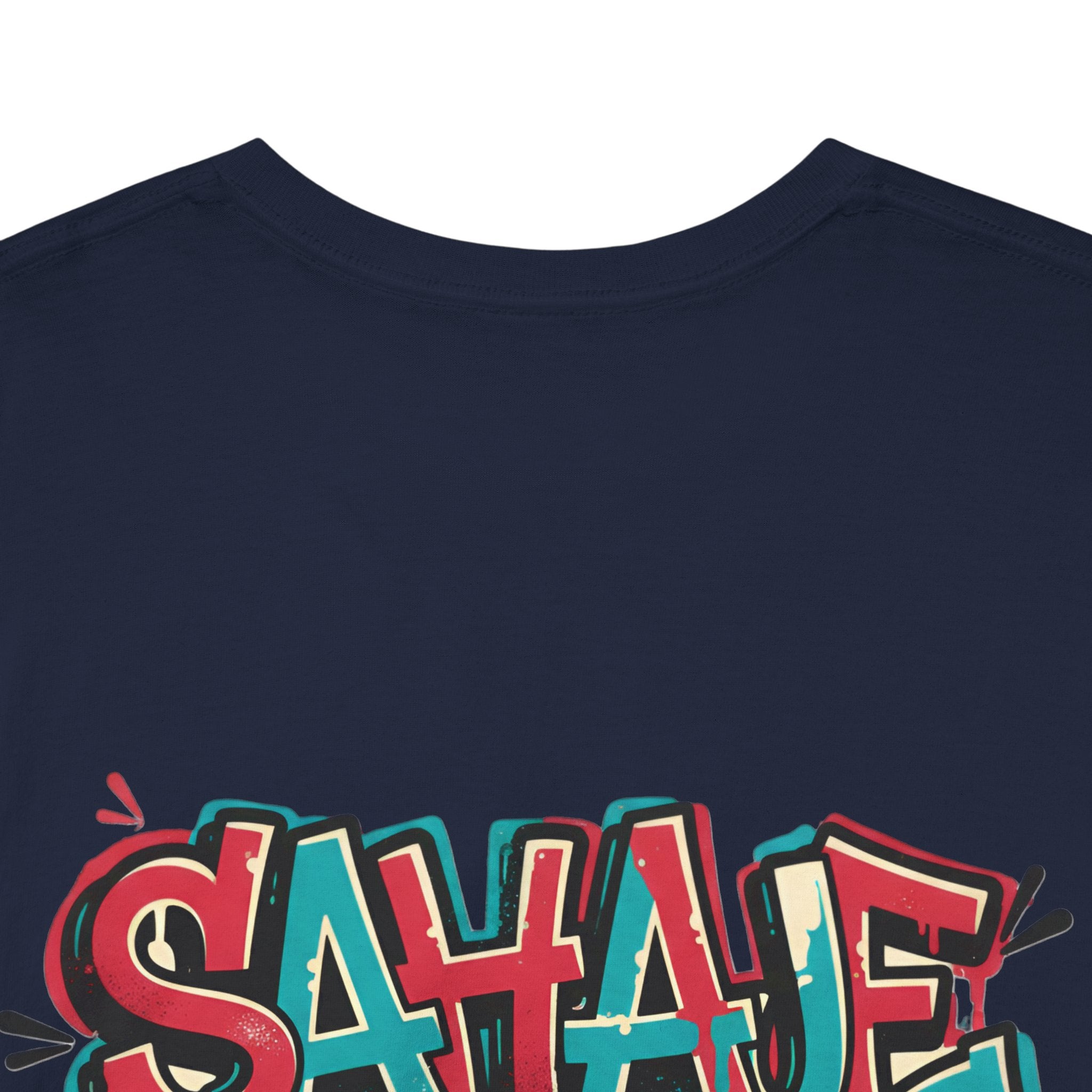 Graffiti "SAVAJE" Tee - Urban Streetwear Graphic T-Shirt