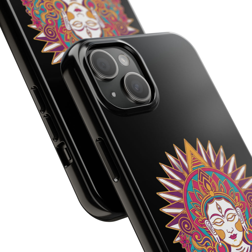 Buddha Mandala Tough Phone Case — Protective Spiritual iPhone Cover