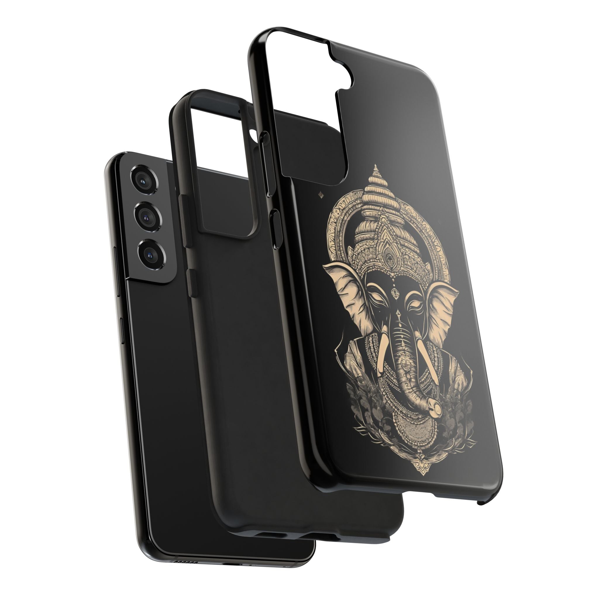 Ganesha Tough Phone Case — Protective Hindu Elephant Design
