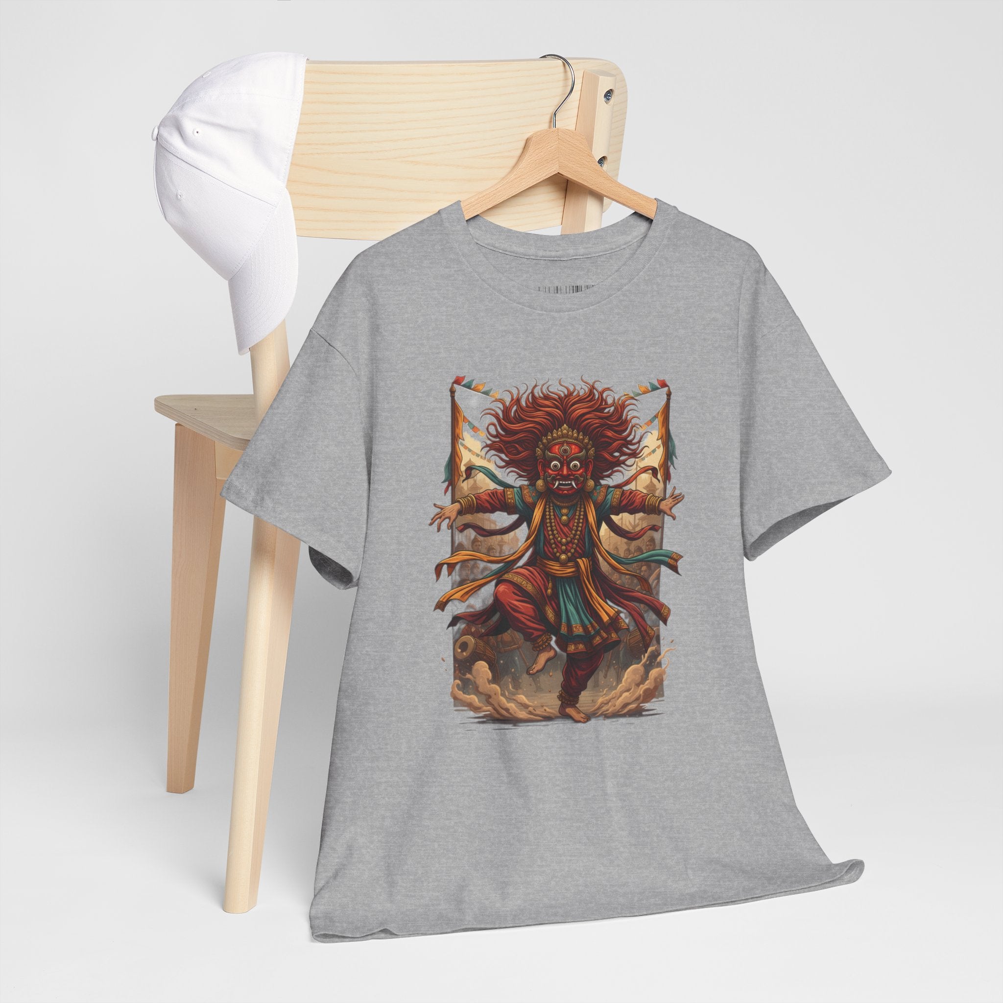 T-Shirt — Tribal Dancer Graphic Tee (Native Spirit Warrior Art)