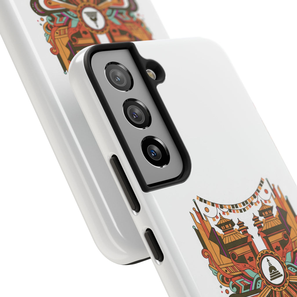 Tough Phone Case — Vintage Temple Mandala Design