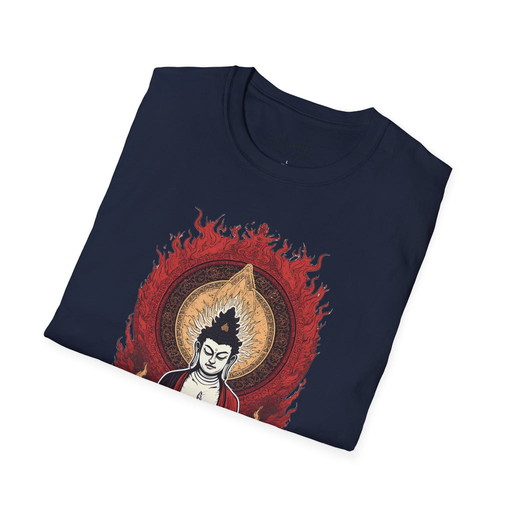 Buddha Lotus Meditation T-Shirt — Zen Buddhist Graphic Tee