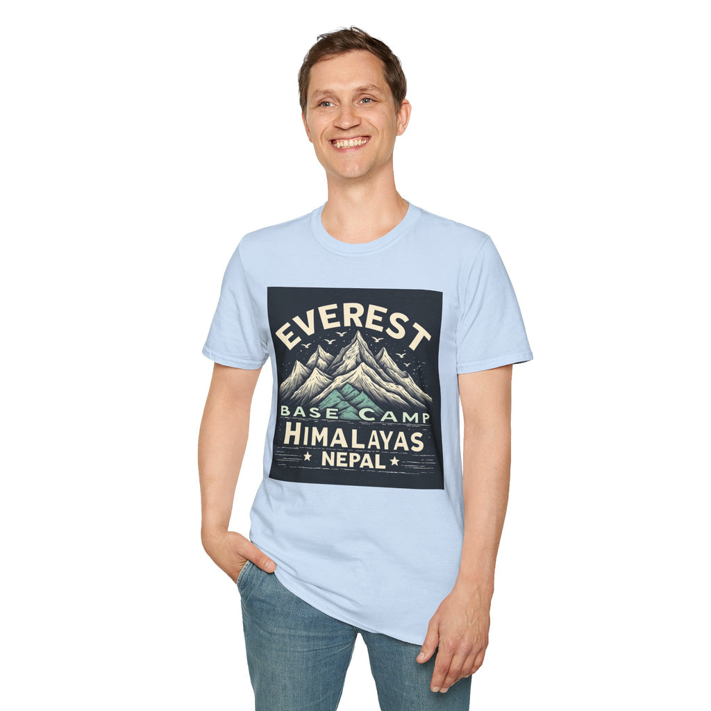Everest Base Camp T-Shirt – Himalayas Nepal Vintage Mountain Tee