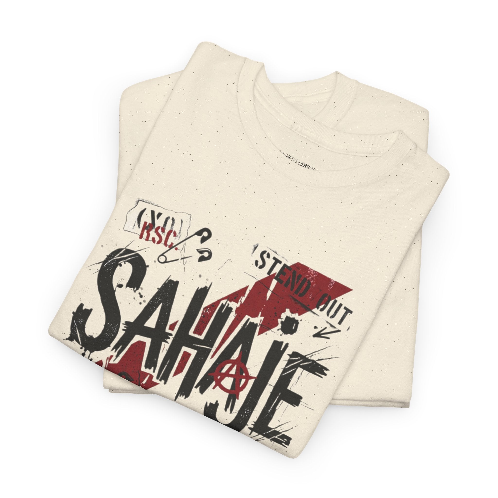 Sahaje Graphic Tee — Street Art Urban Casual T-Shirt