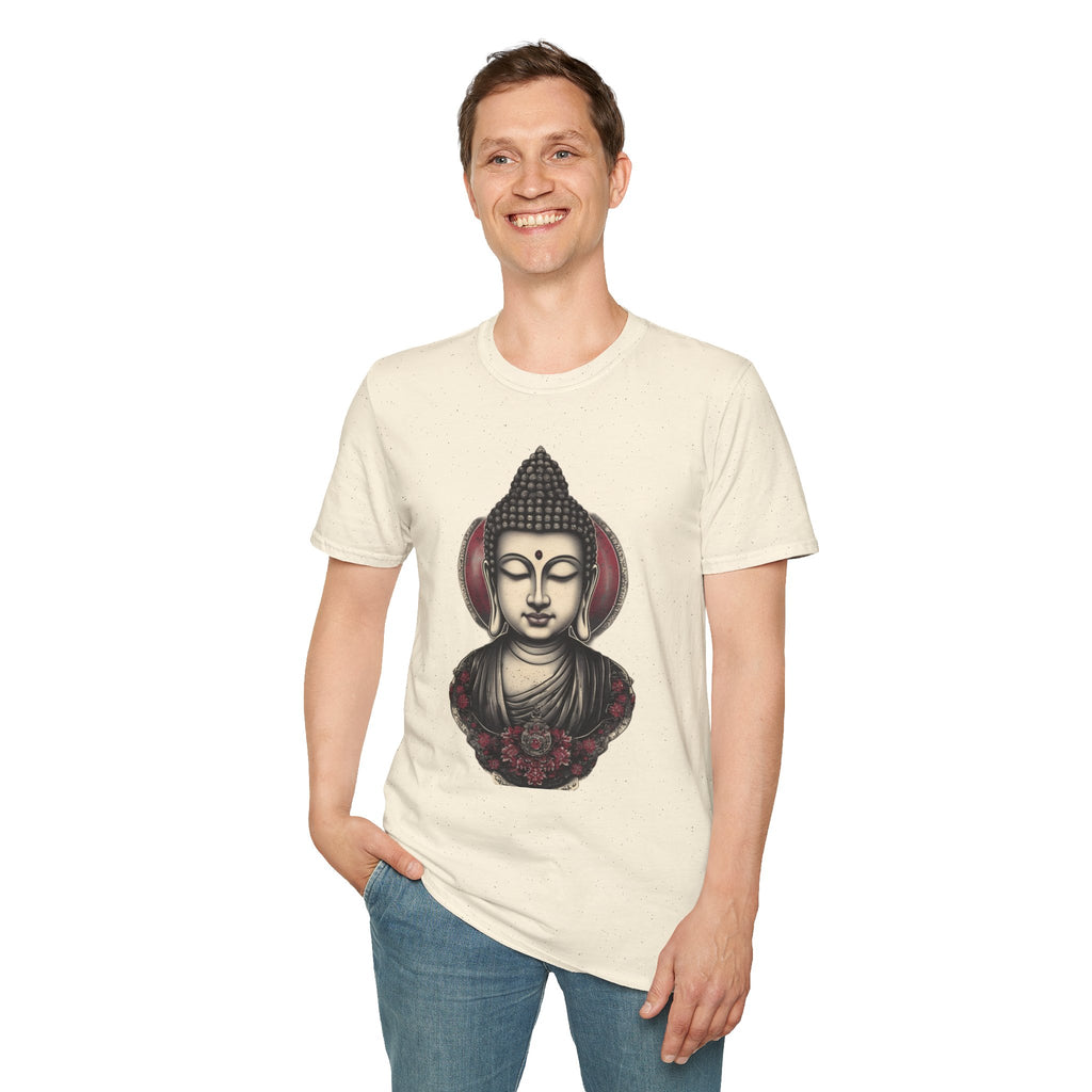 Buddha Portrait T-Shirt — Zen Meditation Graphic Tee